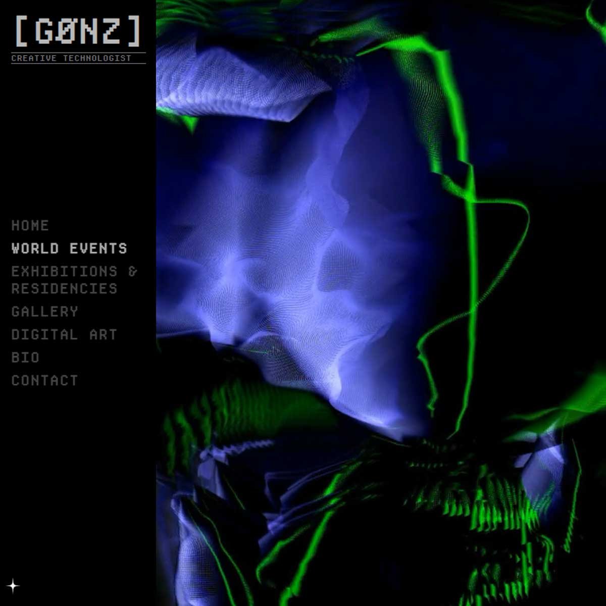 Gonz Creative Technologist Website